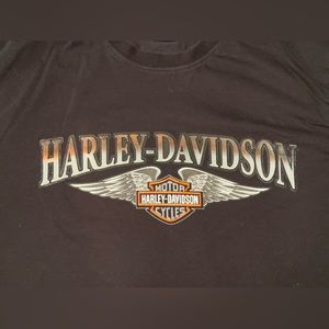 Harley Davidson Motorcycle Vintage t-shirt women’s Large L  Turkey EUC